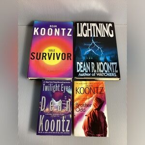Set of 4 Dean Koontz Books
